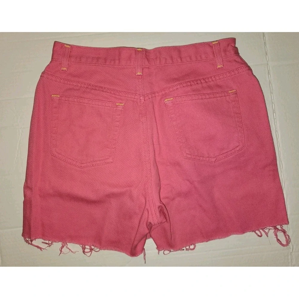 Vintage Liz Claiborne Cut Off Shorts Size 4 Classic Fit Hot Pink, Punk, Grunge